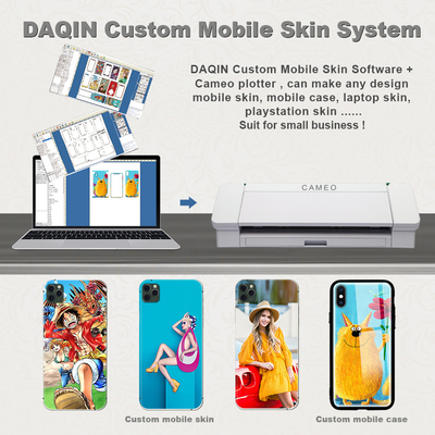 Daqin カスタム ダイ カット ビニール ステッカー マシン ビューティー マスター ソフトウェア切断用