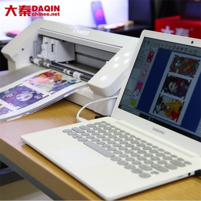 ビニールステッカー用DaqinラミネーションDIYカッティングステッカーマシン