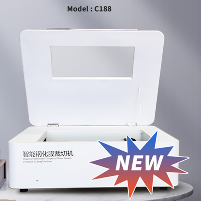 40 ワット Daqin Co2 モバイルスクリーンプロテクター用水冷レーザー切断機