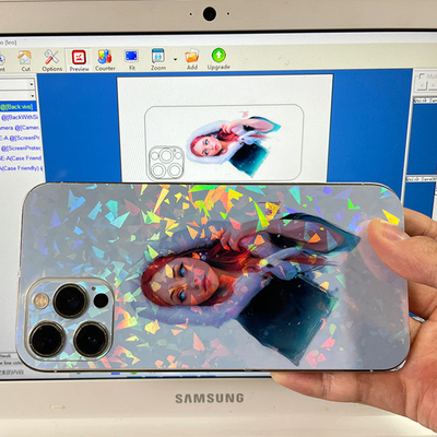 Daqin 3D BTS カスタマイズされた携帯電話ケース カバー オンライン強化 Galss を作るため