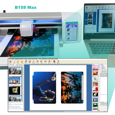Idskinのフィルムおよび皮の設計電話店ビジネスのための移動式スクリーンの打抜き機