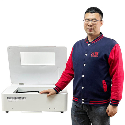 DAQIN モバイル テンパール ガラス 画面 保護 レーザー 切断 機械 切断 正確さ 0.01mm