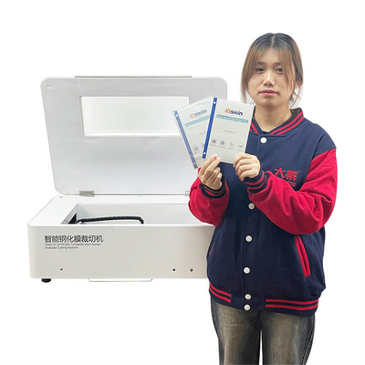 Daqin モバイル 硬化ガラススクリーン保護用レーザー切削機 最新の切削ダイとグラフィックデータ