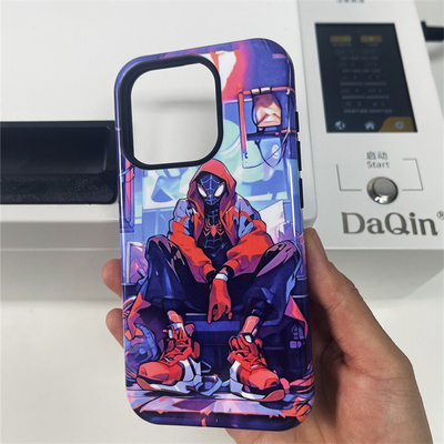 DAQIN 小売 新品 オリジナル 熱プレス 3D サブライメーション 真空機 電話用ケース