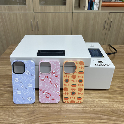 携帯用品店を改造 携帯電話用ケース用 3Dサブライメーションプリンタ