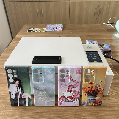 新しいデザインのパーソナライズされたA4フィルム3D昇華真空熱プレス転写コーティング印刷電話ケースDIY小型機械