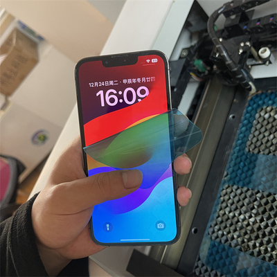 ダキンの携帯電話 3D 加熱ガラススクリーン保護具 レーザー切断機 無料モデル更新