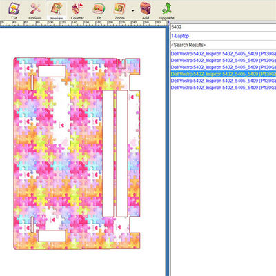 ラップトップ・スキン・メイキング・マシン ラップトップ・テンプレートとカット・リミットなし クリエイティブなラップトップ・スキン・デザインをサポート