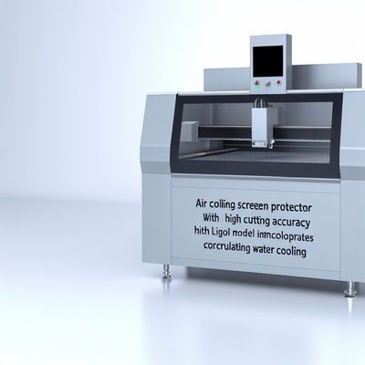 空気冷却スクリーンプロテクター 高切断精度と冷却モデルのレーザー切断機 循環水冷却