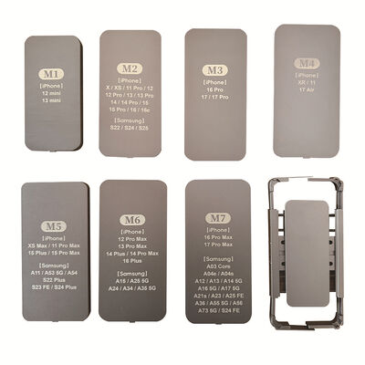 ユニバーサルフィクチャー付き 3D サブライメーション熱プレス iPhone サムスン Xiaomi ハウエイのための模具を変更する必要はありません